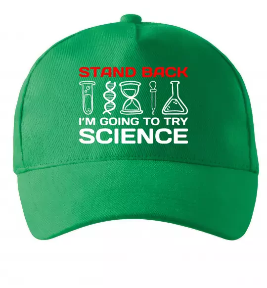 Кепка Stand back Зелений фото