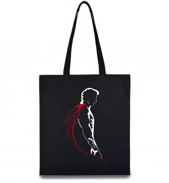 Эко-сумка Superman shadow Черный фото