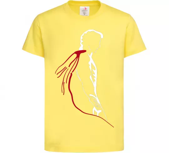 Детская футболка Superman shadow Лимонный фото