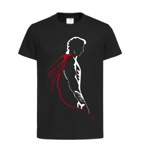 Детская футболка Superman shadow Черный фото
