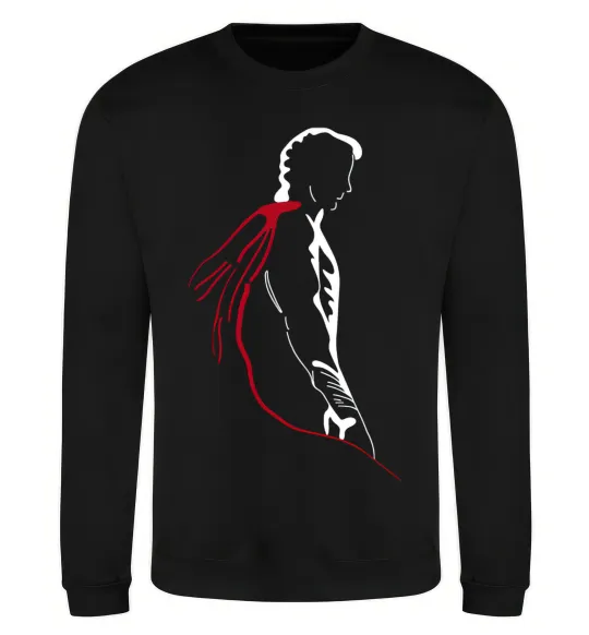 Свитшот Superman shadow Черный фото