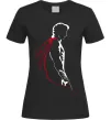 Жіноча футболка Superman shadow Чорний Жіноча футболка Superman shadow Чорний фото