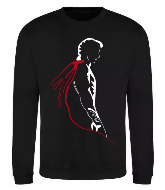 Світшот Superman shadow Чорний фото