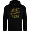 Женская толстовка (худи) Best lawyer ever Черный фото