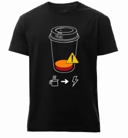 Мужская премиум футболка Кави і три міліона доларів Белый фото