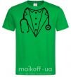 Чоловіча футболка Костюм доктора Зелений фото
