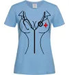 Жіноча футболка Медсестра Блакитний фото