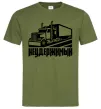Мужская футболка Неудержимый Оливковый фото