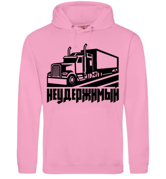 Чоловіча толстовка (худі) Неудержимый Рожевий фото