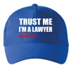 Кепка Trust me i'm almost lawyer Яскраво-синій фото