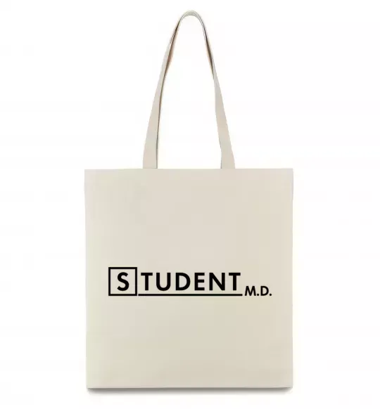 Еко-сумка Student MD Бежевий фото
