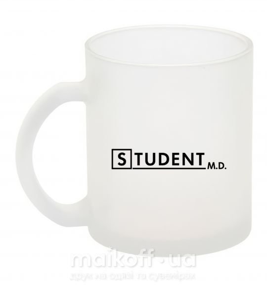 Чашка скляна Student MD Фроузен фото