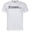 Мужская футболка Student MD Белый фото