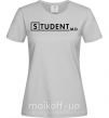 Женская футболка Student MD Серый фото
