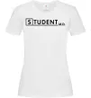 Жіноча футболка Student MD Білий фото
