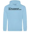 Мужская толстовка (худи) Student MD Голубой фото