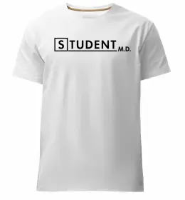 Мужская премиум футболка Розбудіть в кінці пари Белый фото