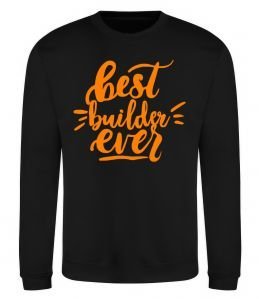 Світшот Best builder ever