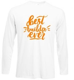 Лонгслив Best builder ever