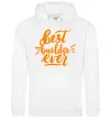 Чоловіча толстовка (худі) Best builder ever Білий фото