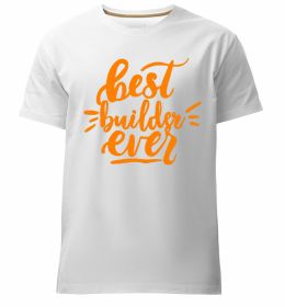 Чоловіча преміум футболка Best builder ever