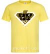 Чоловіча футболка Супер босс логотип Лимонний фото