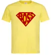 Мужская футболка Супер босс логотип Лимонный фото