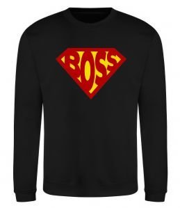 Світшот Супер босс логотип
