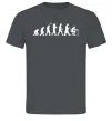 Мужская футболка Еволюція програміста Графит фото