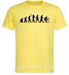 Чоловіча футболка Эволюция программиста Лимонний фото