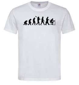 Чоловіча футболка Еволюція програміста