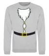 Свитшот Fat Santa Suit Серый меланж фото
