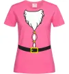 Женская футболка Fat Santa Suit Ярко-розовый Женская футболка Fat Santa Suit Ярко-розовый фото