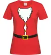 Женская футболка Fat Santa Suit Красный Женская футболка Fat Santa Suit Красный фото