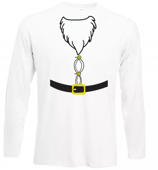 Лонгслив Fat Santa Suit Белый фото