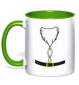 Чашка з кольоровою ручкою Fat Santa Suit Чашка з кольоровою ручкою Fat Santa Suit