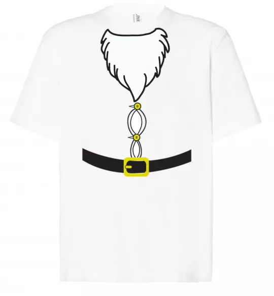 Футболка Оверсайз Fat Santa Suit Белый фото