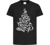 Детская футболка Merry Christmas tree Черный Детская футболка Merry Christmas tree Черный фото