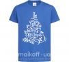 Дитяча футболка Merry Christmas tree Яскраво-синій фото