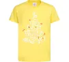 Детская футболка Merry Christmas tree Лимонный Детская футболка Merry Christmas tree Лимонный фото