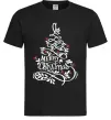 Чоловіча футболка Merry Christmas tree Чорний Чоловіча футболка Merry Christmas tree Чорний фото