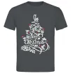 Чоловіча футболка Merry Christmas tree Графіт Чоловіча футболка Merry Christmas tree Графіт фото