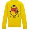 Детский Свитшот Penguin man Солнечно желтый Детский Свитшот Penguin man Солнечно желтый фото