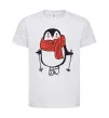 Детская футболка Penguin man Белый фото
