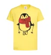 Детская футболка Penguin man Лимонный фото