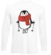 Лонгслів Penguin man Білий фото