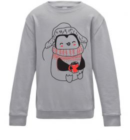 Дитячий світшот Penguin woman