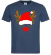 Чоловіча футболка Chrismas deer father Темно-синій Чоловіча футболка Chrismas deer father Темно-синій фото