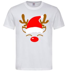 Мужская футболка Chrismas deer father