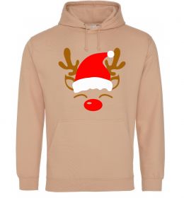 Мужская толстовка (худи) Chrismas deer father